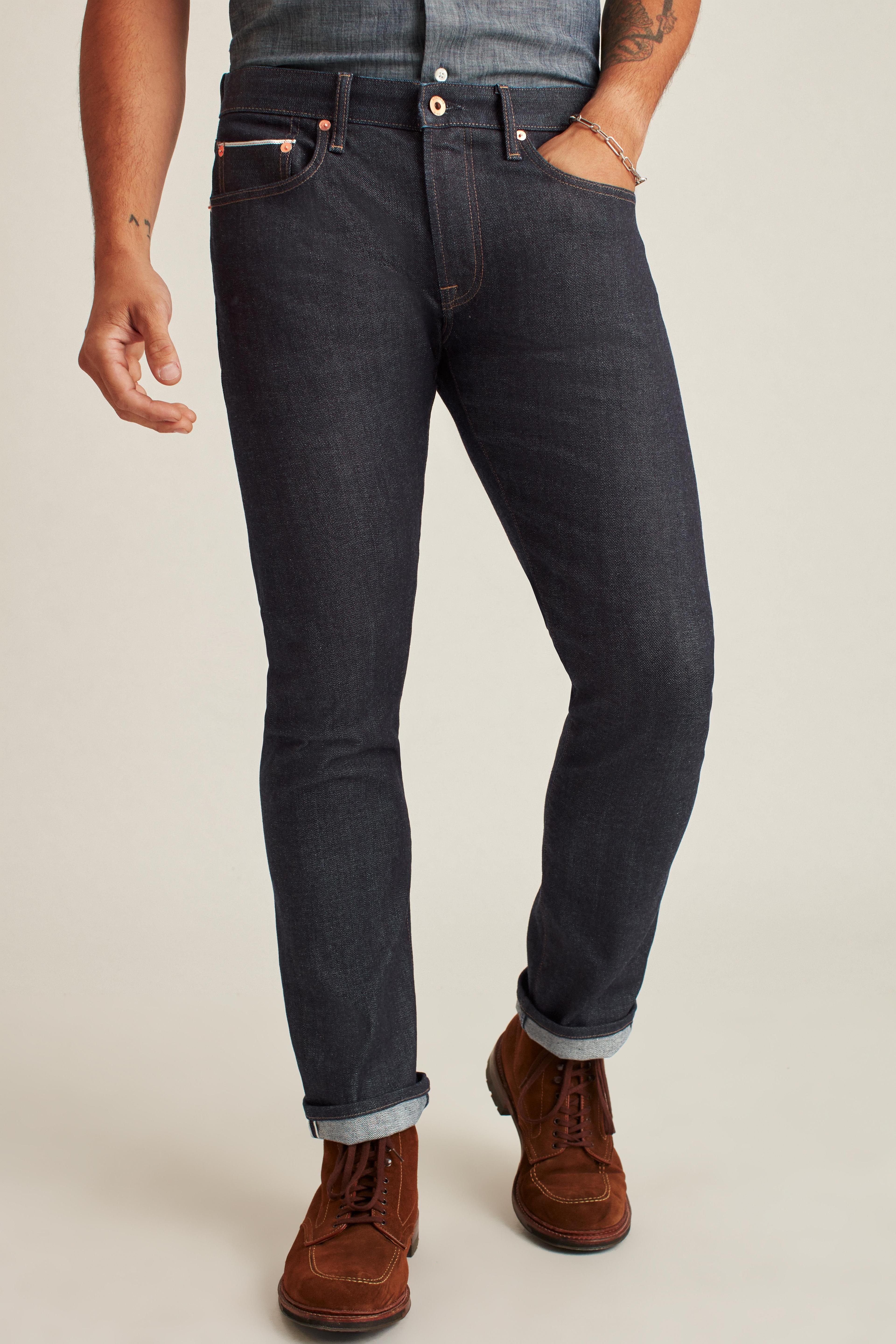 Selvedge Stretch Jeans Product Image