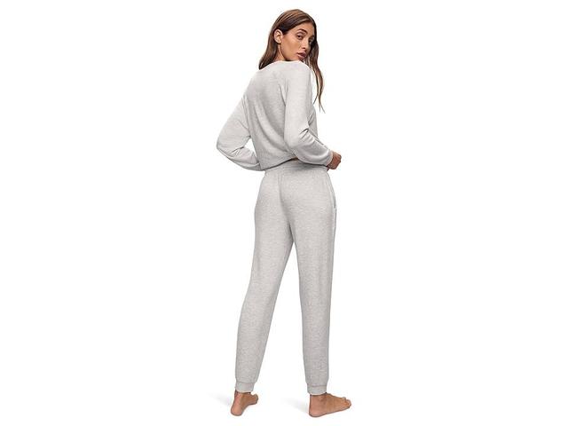 Eberjey Cozy Time Joggers (Light Heather Grey) Women's Pajama Sets Product Image