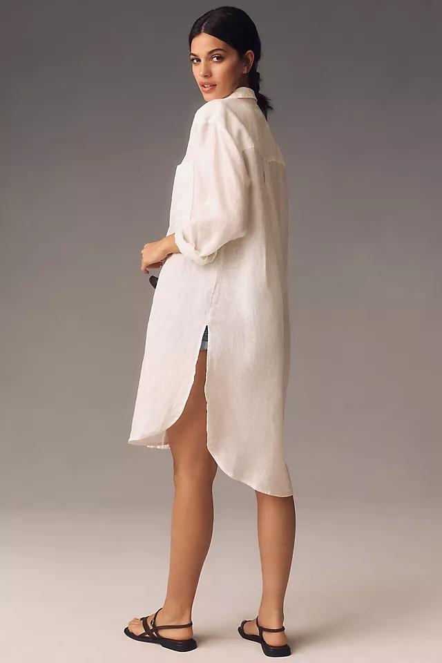 Relaxed Buttondown Linen Tunic Product Image