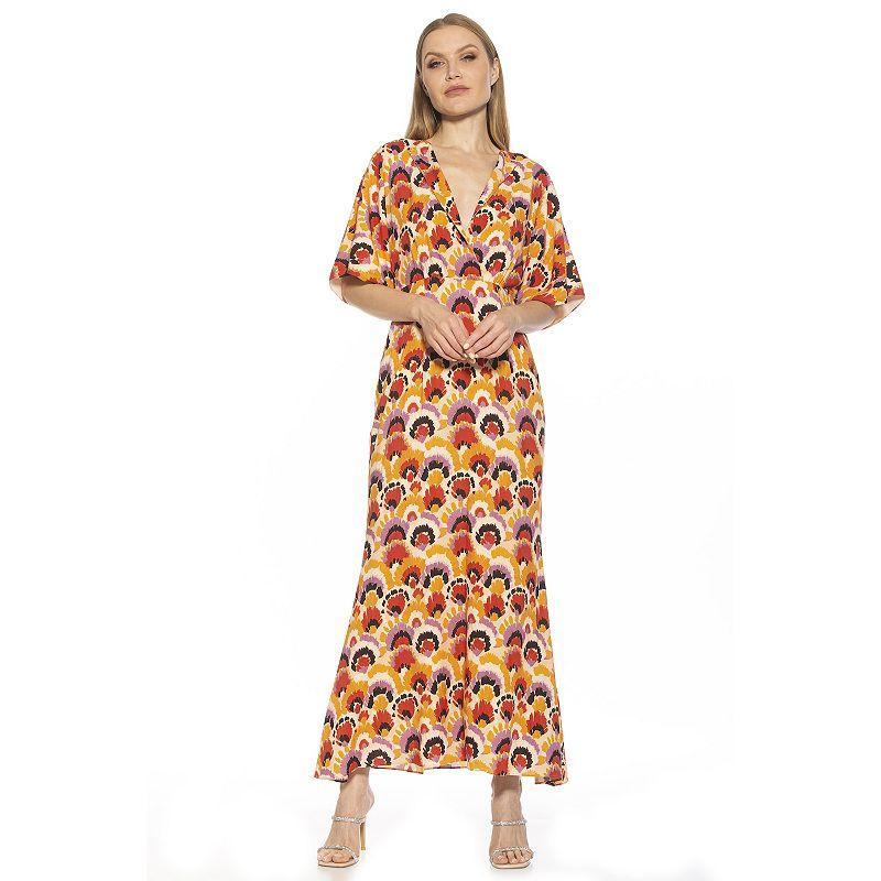 Alexia Admor Womens Naomi Floral Maxi Dress Product Image