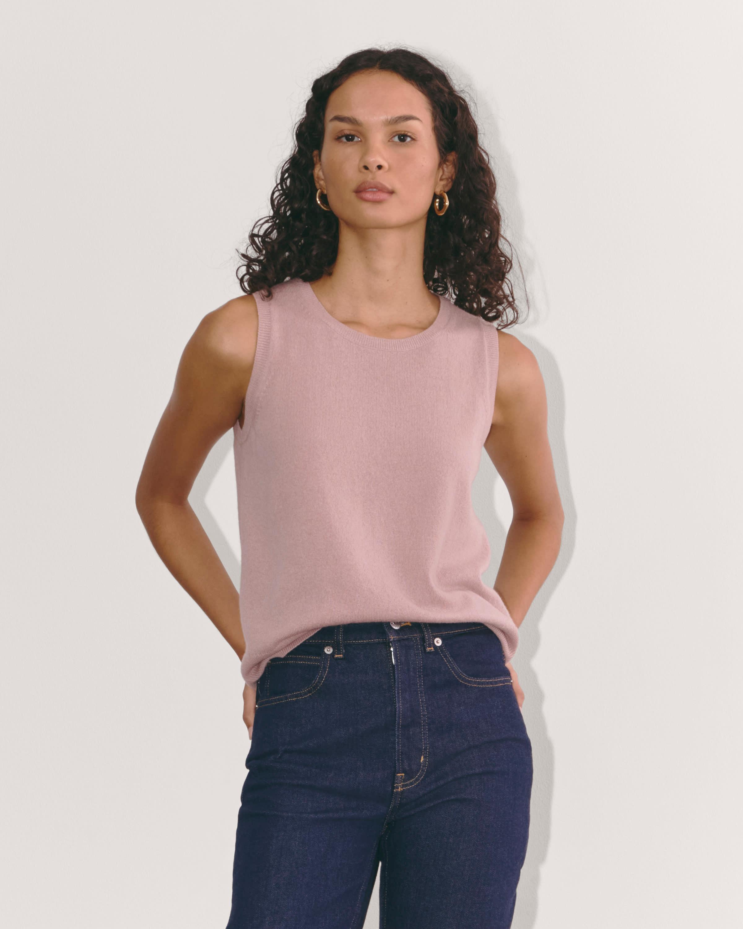 The Classic Tank in Cashmere Product Image