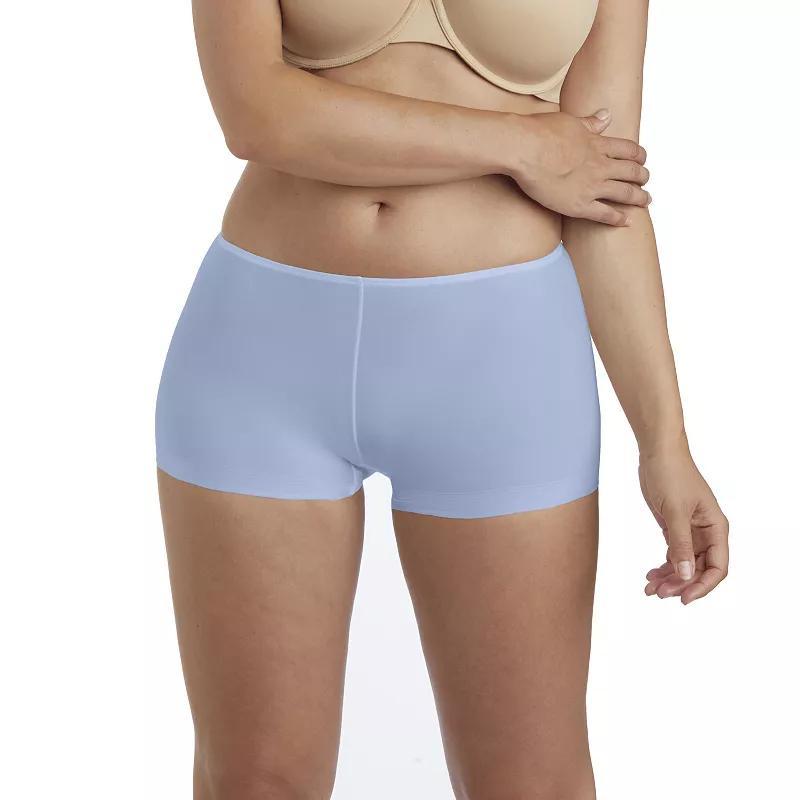 Womens Naomi and Nicole Panties No Show, No Lines Boyshort Panty A216 Veiled Pink Product Image