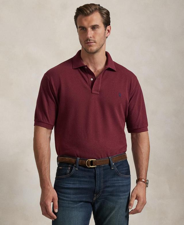 Polo Ralph Lauren Mens Big & Tall The Iconic Mesh Polo Shirt Product Image