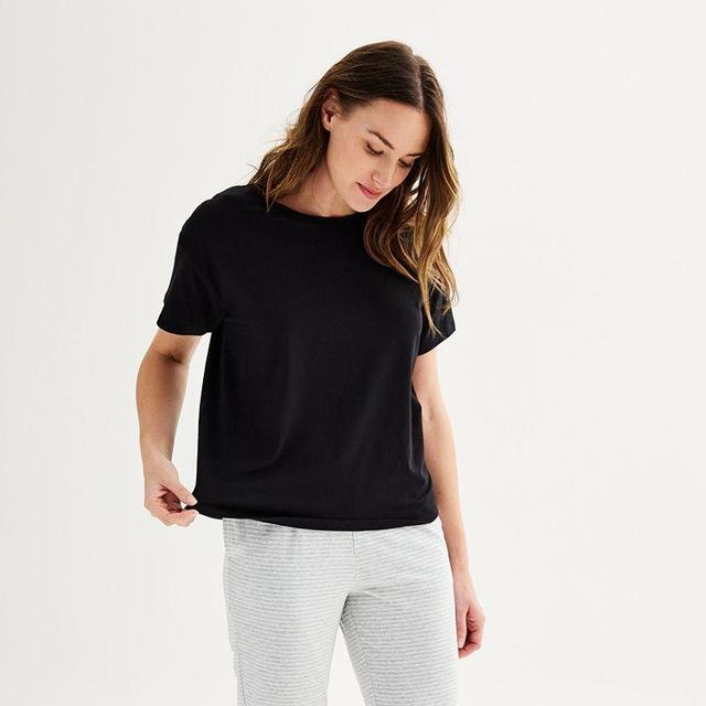 Womens Sonoma Goods For Life Cotton Modal Sleep Tee Product Image