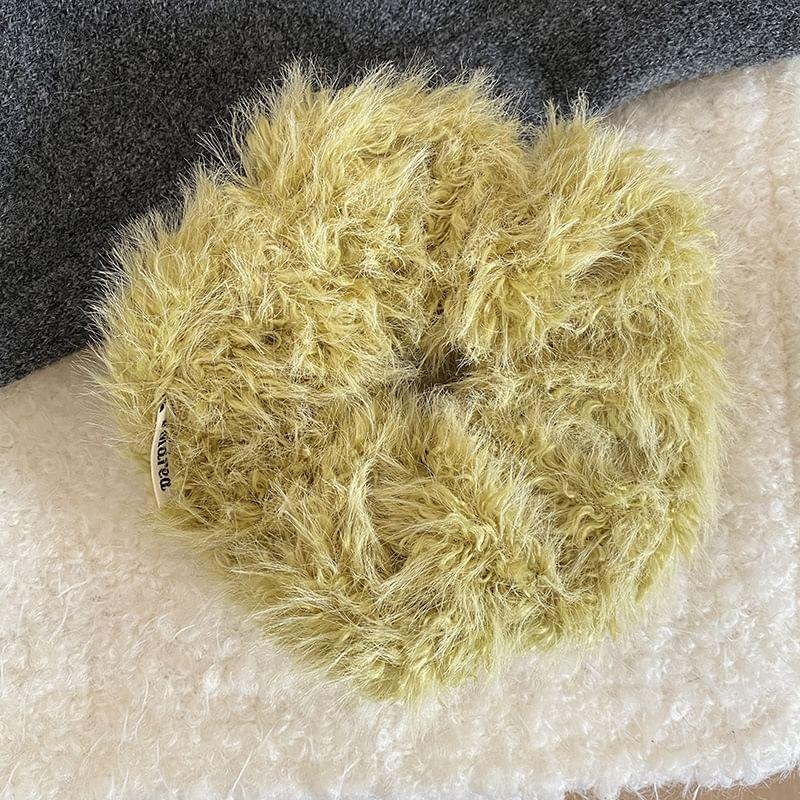 Plain Fluffy Scrunchie Product Image