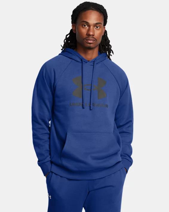 Mens Under Armour Rival Fleece Logo Hoodie Product Image