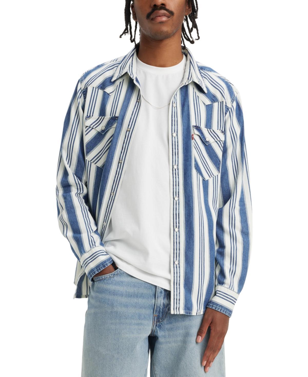 Levis Long Sleeve Plaid Western Shirt Product Image