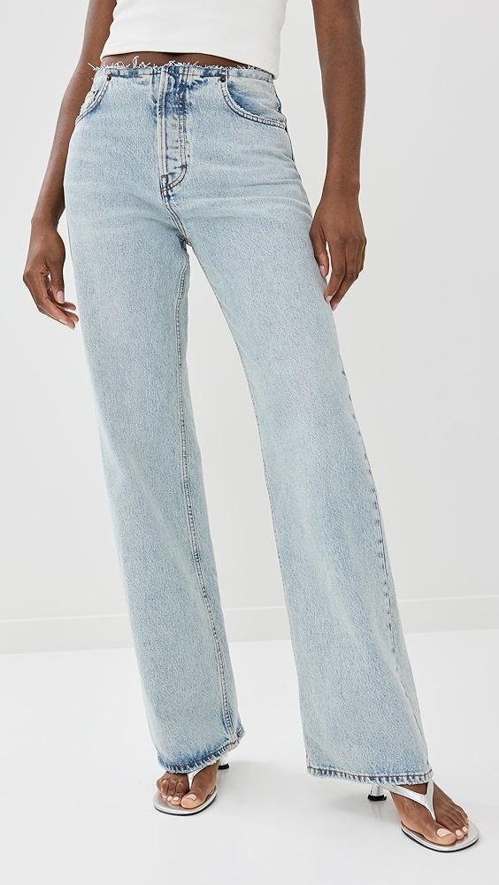 HAIKURE Korea WB Stromboli Blue Jeans | Shopbop Product Image