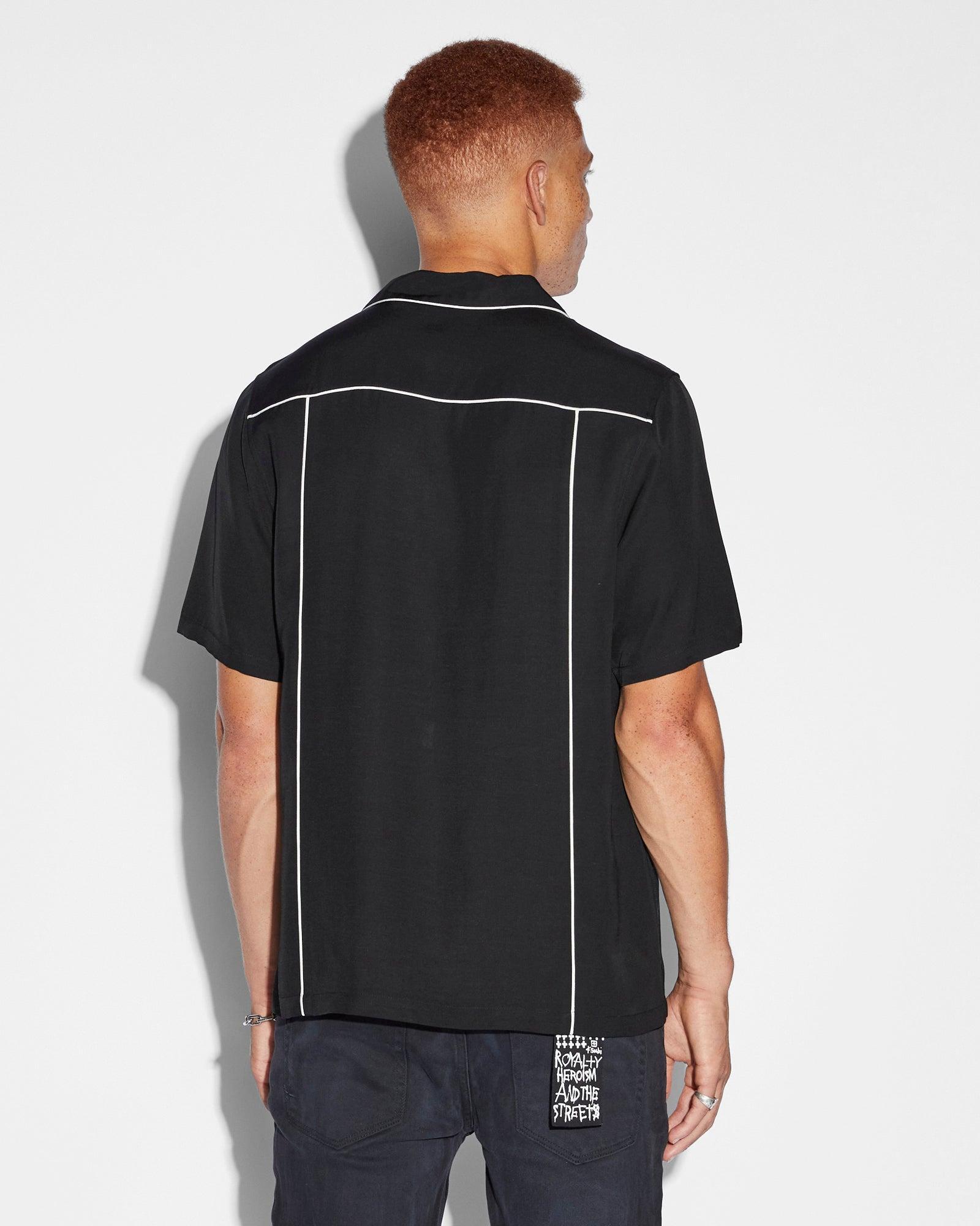 KSUBI DOWNTOWN RESORT SS SHIRT BLACK Male Product Image