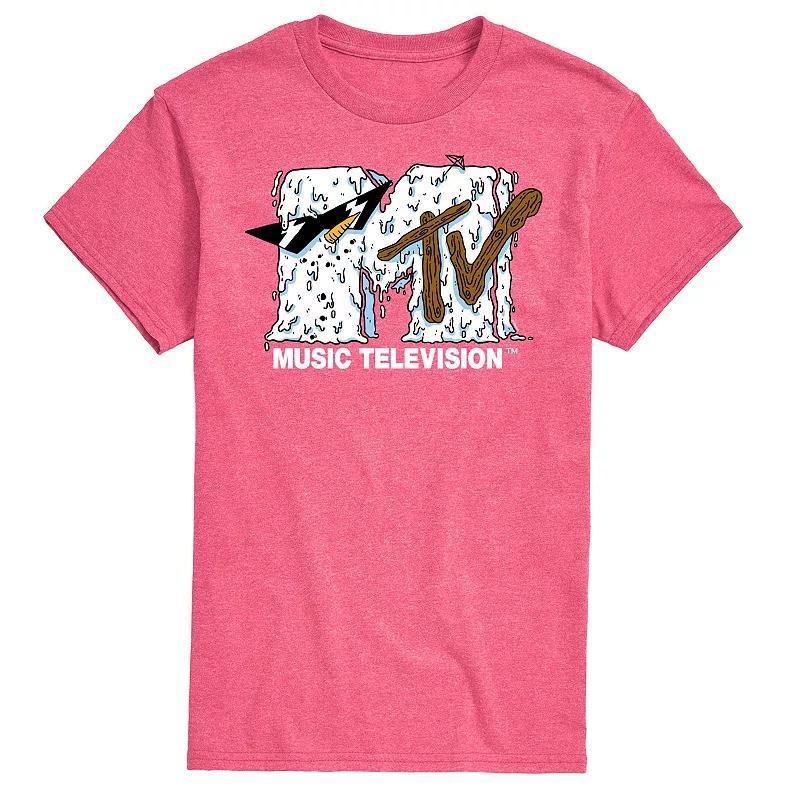 Mens MTV Snowman Logo Graphic Tee Product Image