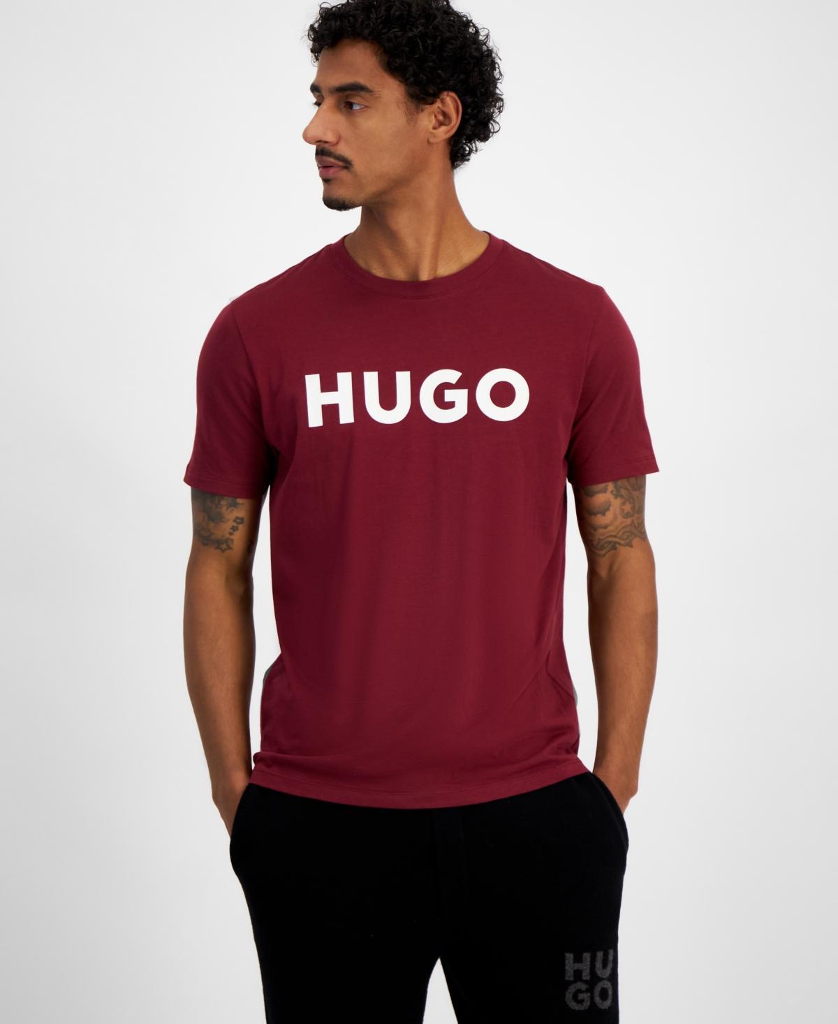 Hugo by Hugo Boss Mens Regular-Fit Logo Graphic T-Shirt, Created for Macys Product Image