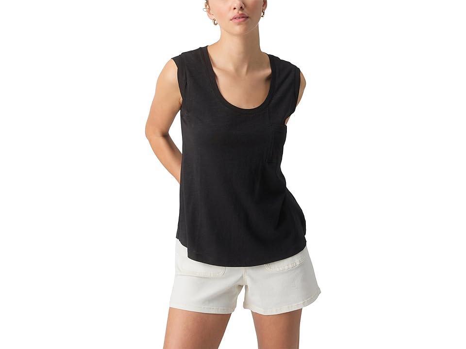 Sanctuary Traveler Twist Sleeve Tee Women's Clothing Product Image