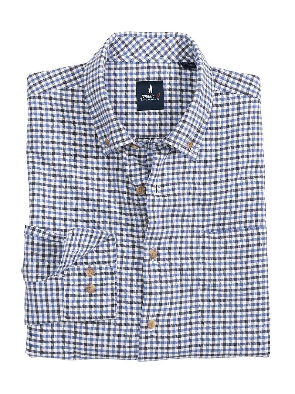 Mens Sycamore Checked Button-Down Shirt Product Image