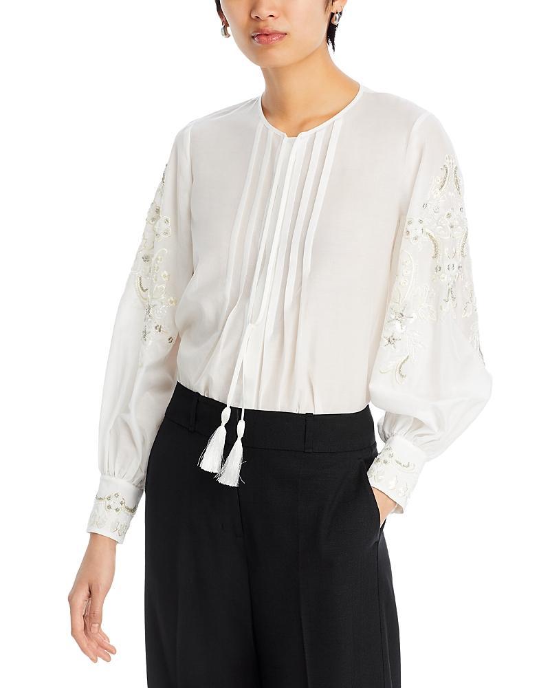 Womens Acacia Peasant Blouse Product Image