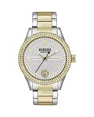 Versus Versace Womens Bayside Three Hand Two-Tone Stainless Steel Watch 38mm - Two-Tone Product Image