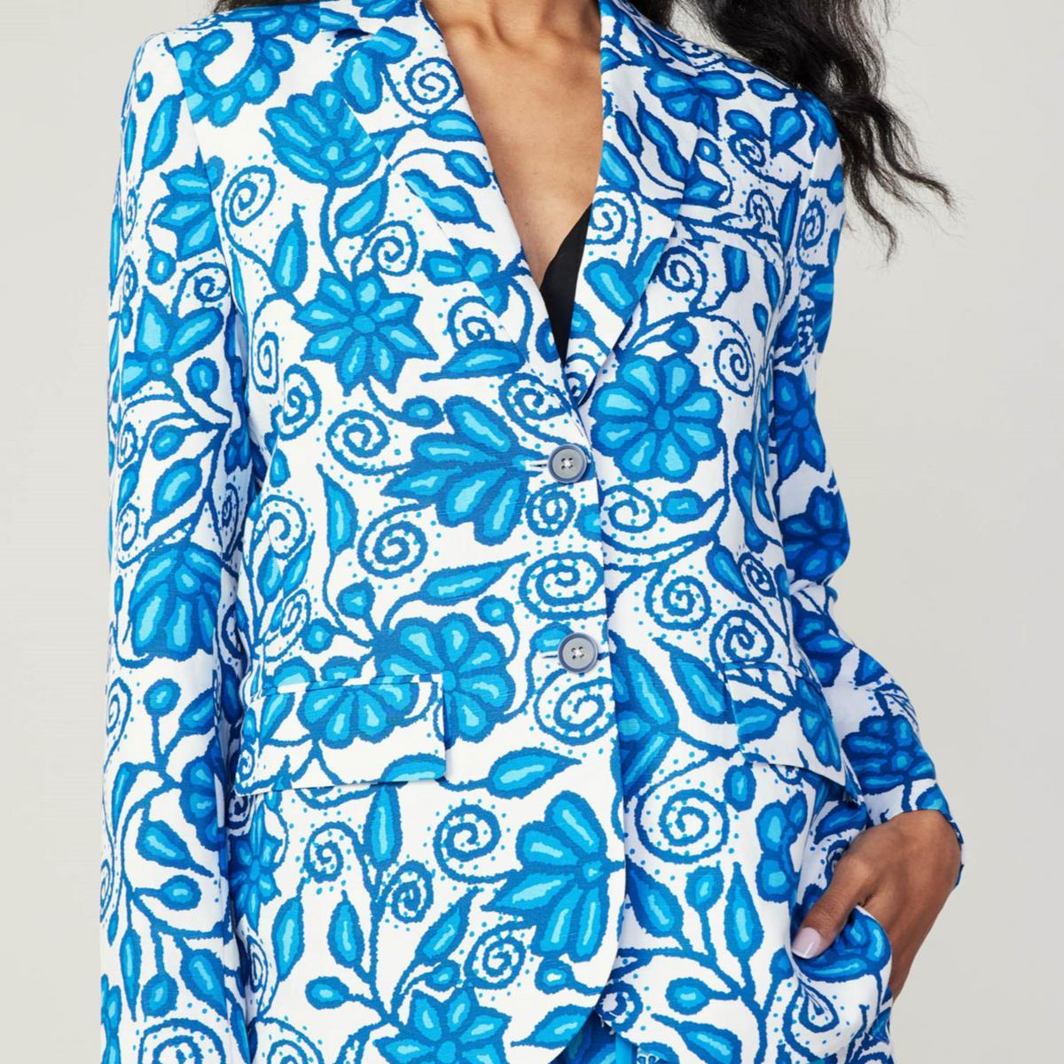 Painterly Floral Jacket Product Image