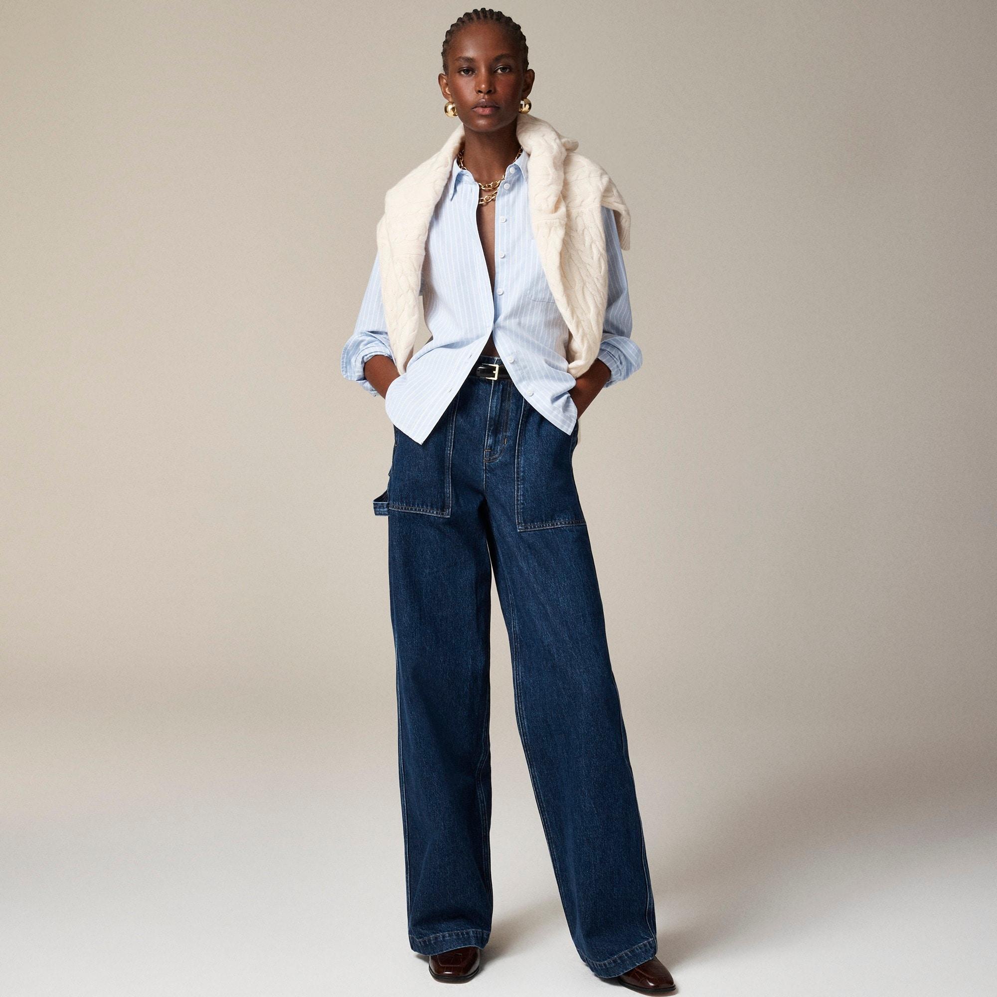 Point Sur wide-leg carpenter jean in Deep Dusk wash product image