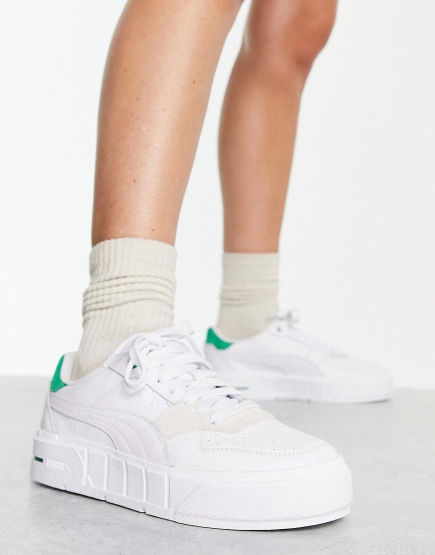 PUMA Cali Court Match (Puma White/Archive Green) Women's Shoes Product Image