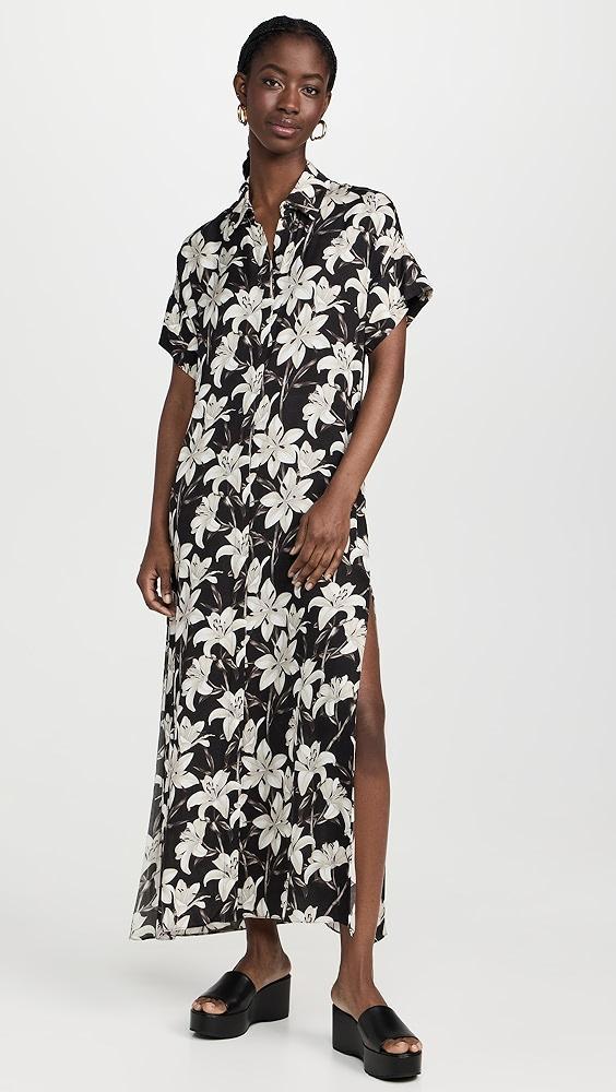 alice + olivia Edyth Maxi Tie Belt Dress | Shopbop Product Image