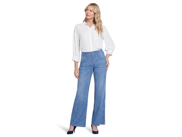 NYDJ Teresa Hollywood High Waist Wide Leg Jeans Product Image