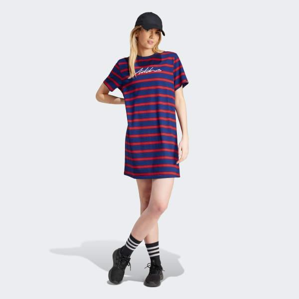 Stripe Pack Graphic Tee Dress Product Image