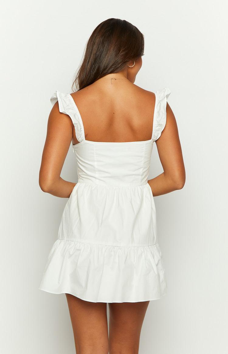 Adair White Mini Dress Product Image