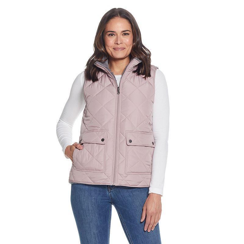 Womens Weathercast Midweight Reversible Vest Product Image