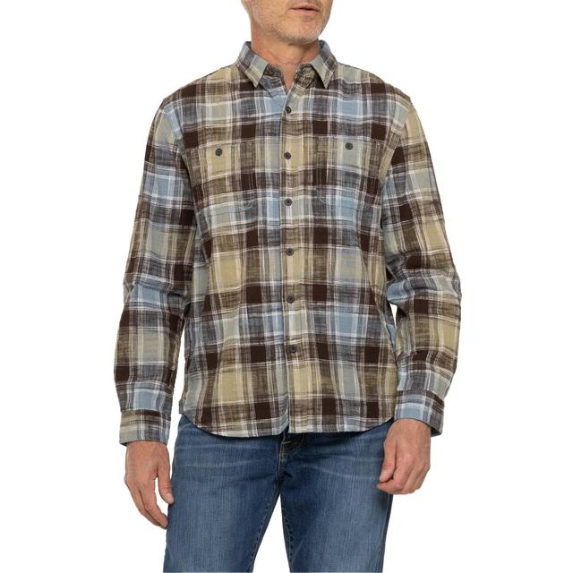 True Grit Sierra Slub Plaid Two-Pocket Shirt - Long Sleeve Product Image