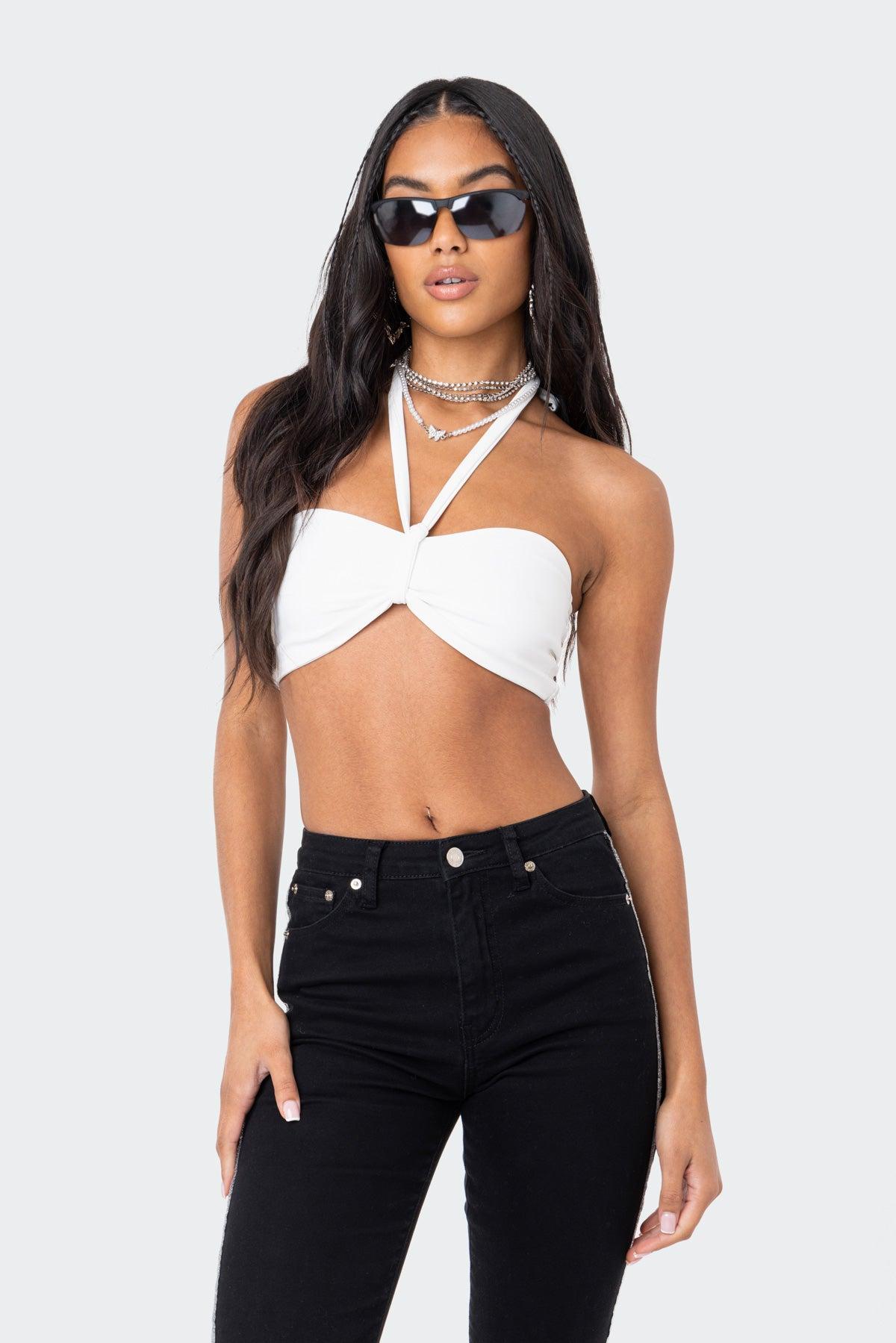 Kai Adjustable Strapless Crop Top Product Image