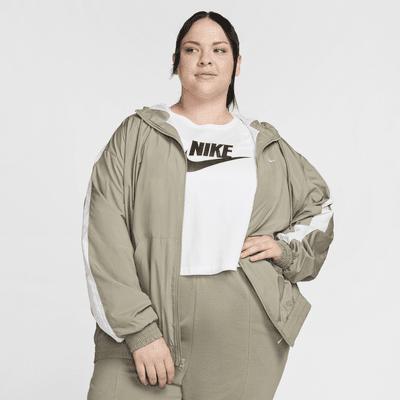 Nike Sportswear Classic Wovens Women's Loose UV Hooded Jacket (Plus Size) Product Image