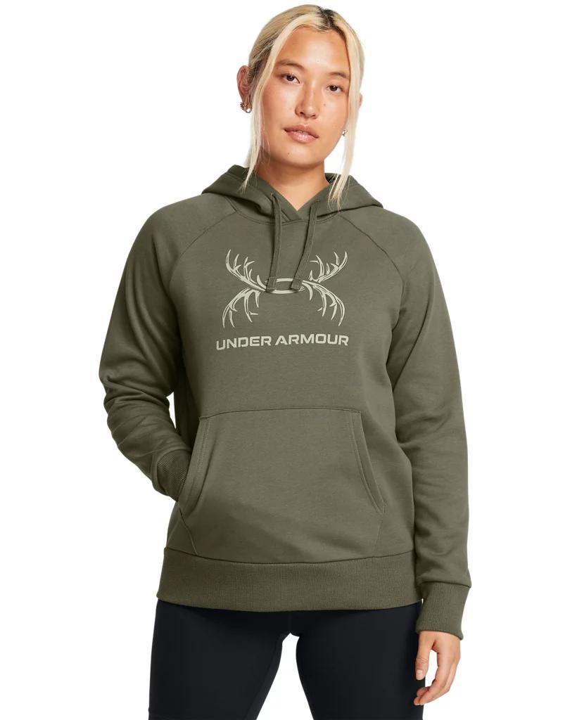 Women's UA Rival Fleece Antler Hoodie Product Image