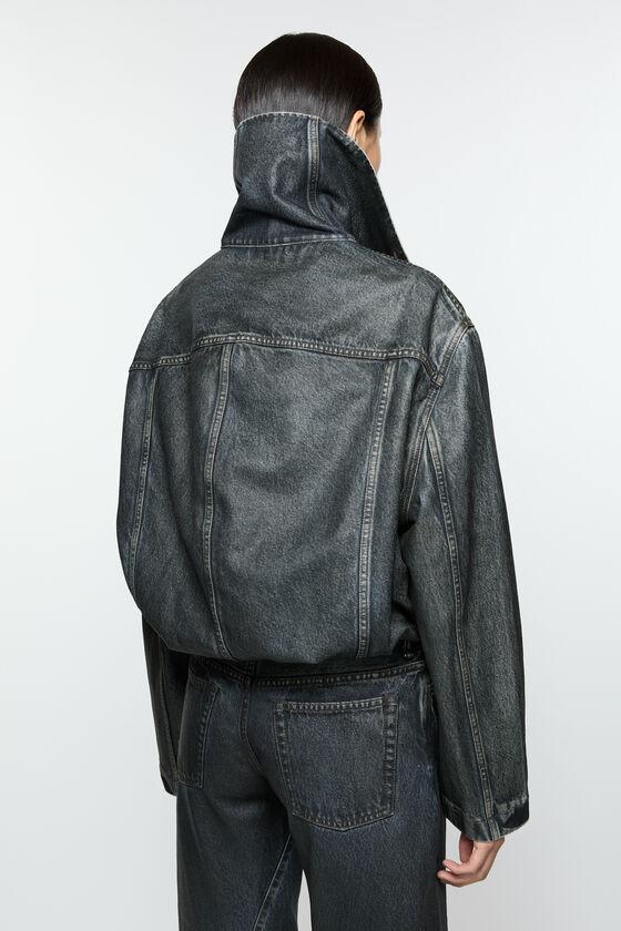 Coated denim jacket Product Image