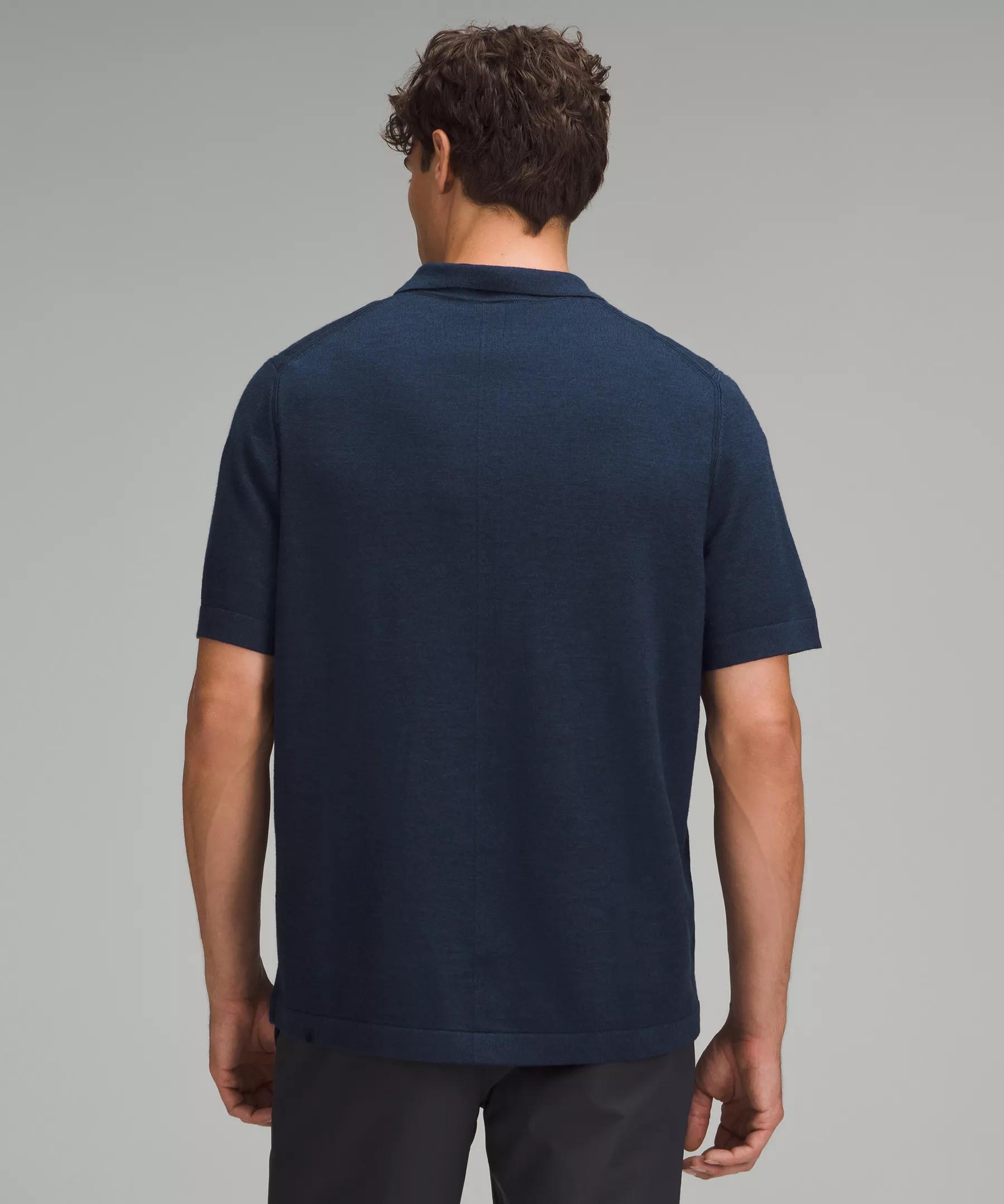 New Venture Short-Sleeve Knit Polo Shirt Product Image