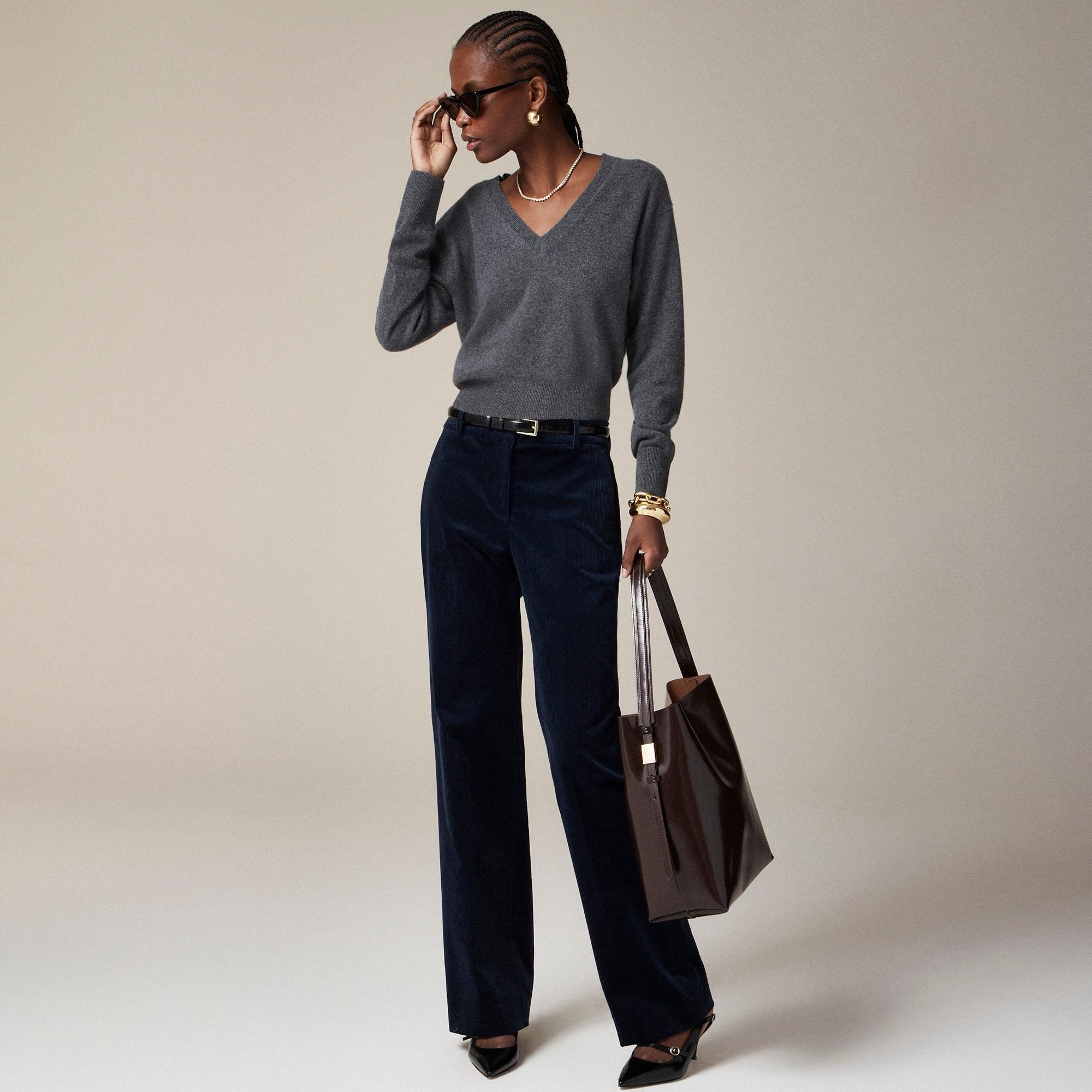 Natalia pant in stretch corduroy Product Image