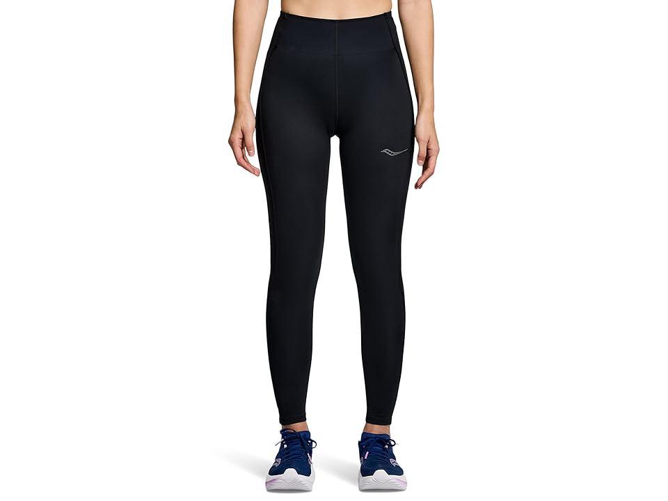 Saucony Fortify Viz Tights Women's Clothing Product Image