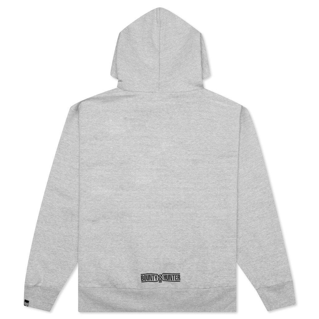 Logo Heavy Weight Pull Over - Grey Male Product Image