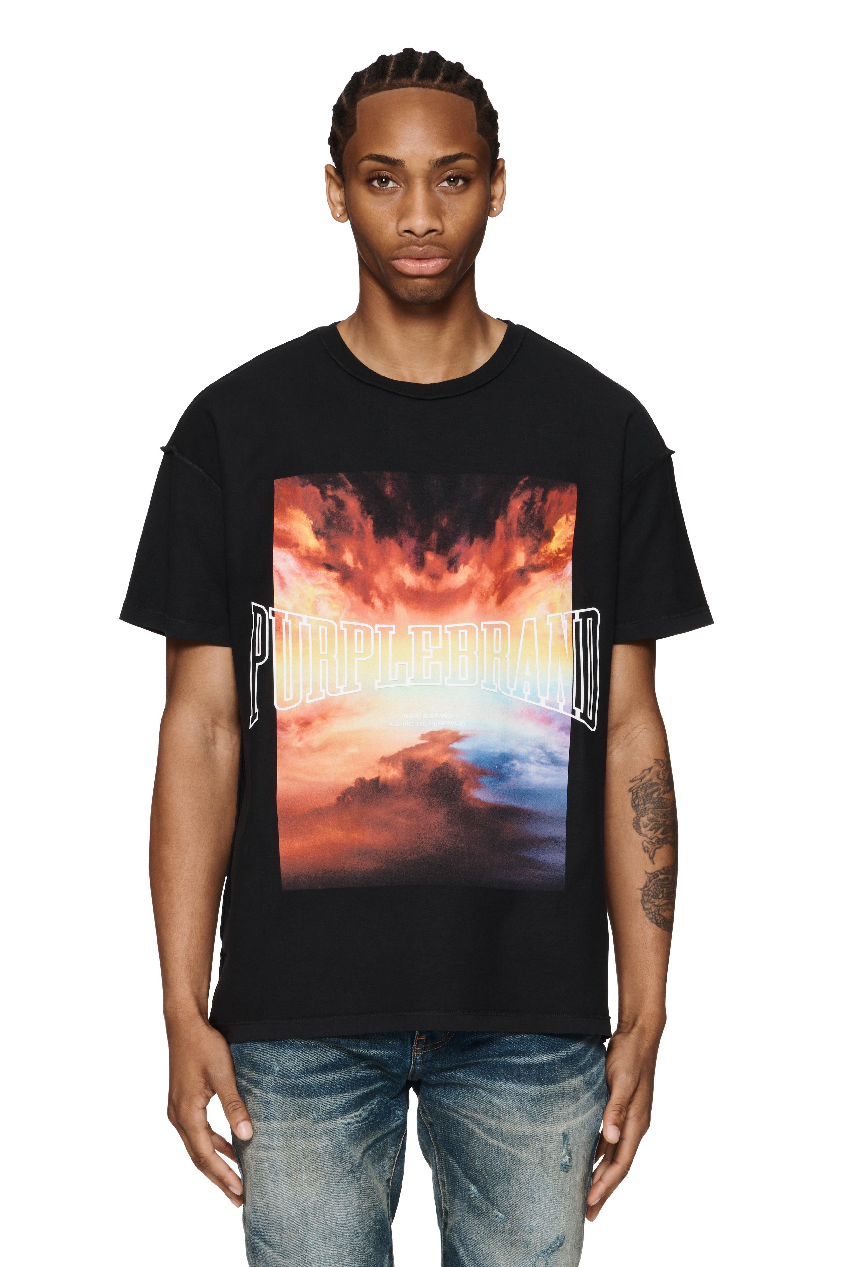 Fire In The Sky T-Shirt Male Product Image