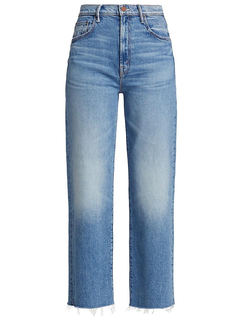 Womens The Maven Ankle High-Rise Jeans Product Image