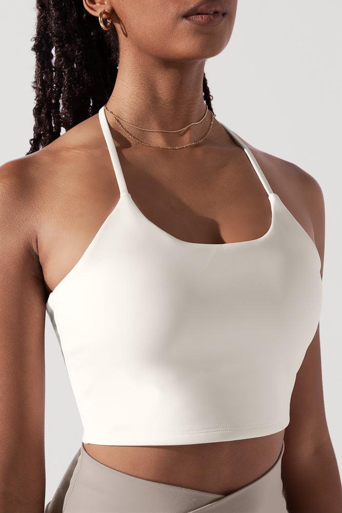 Flexy Crop Top - Cream Product Image