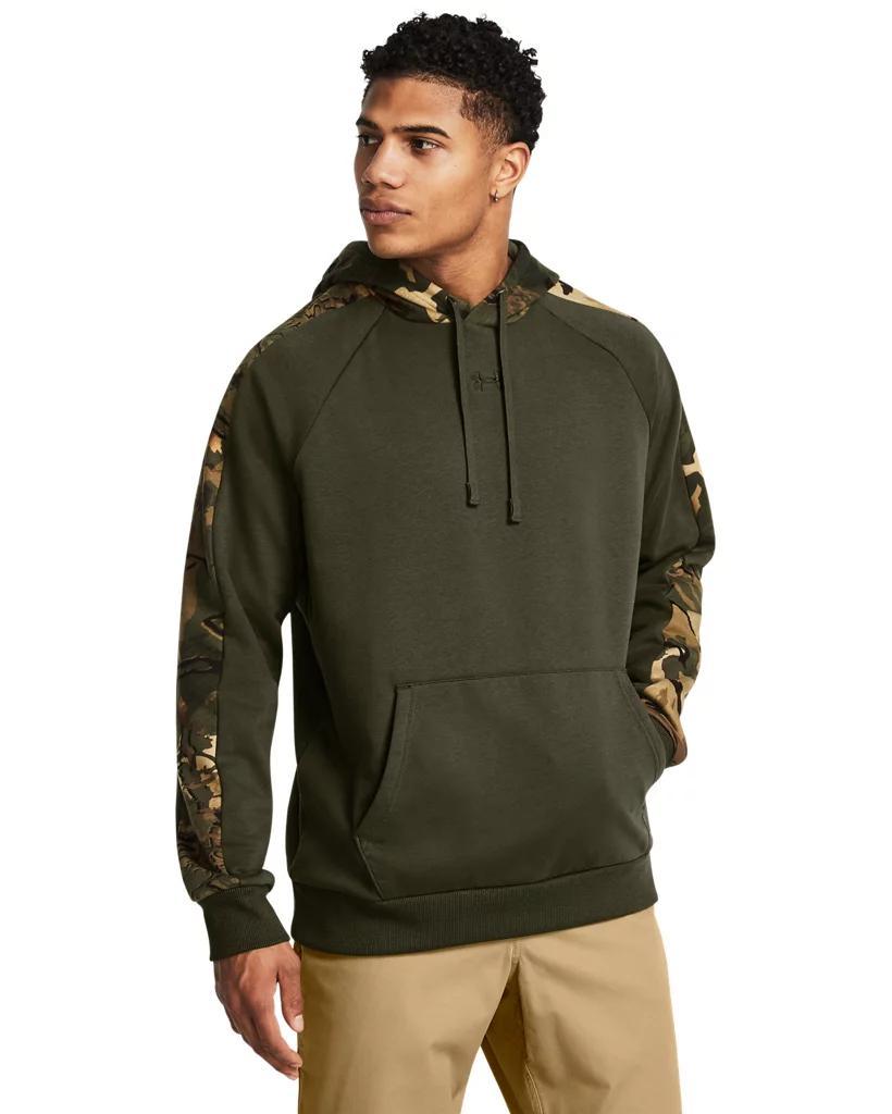 Under Armour® Men's Rival Fleece Camo Blocked Hoodie Product Image