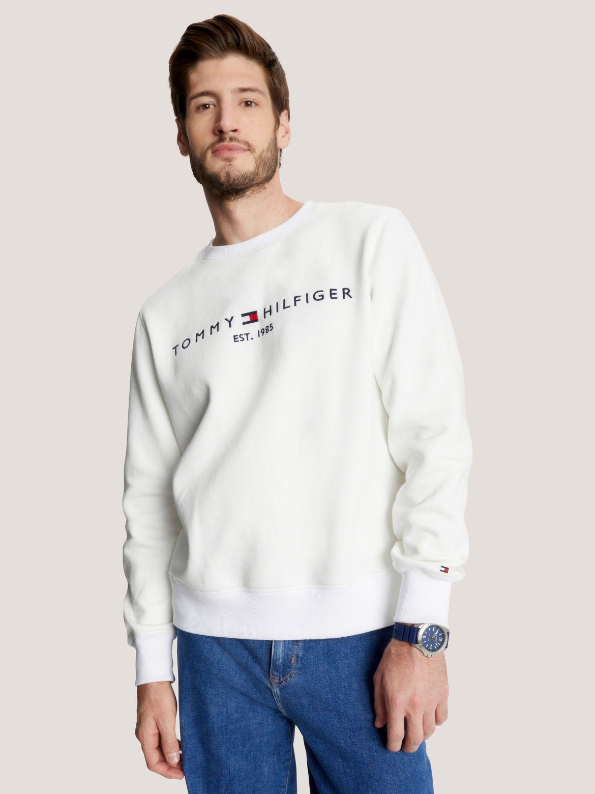 Tommy Hilfiger Men's Embroidered Tommy Logo Sweatshirt Product Image