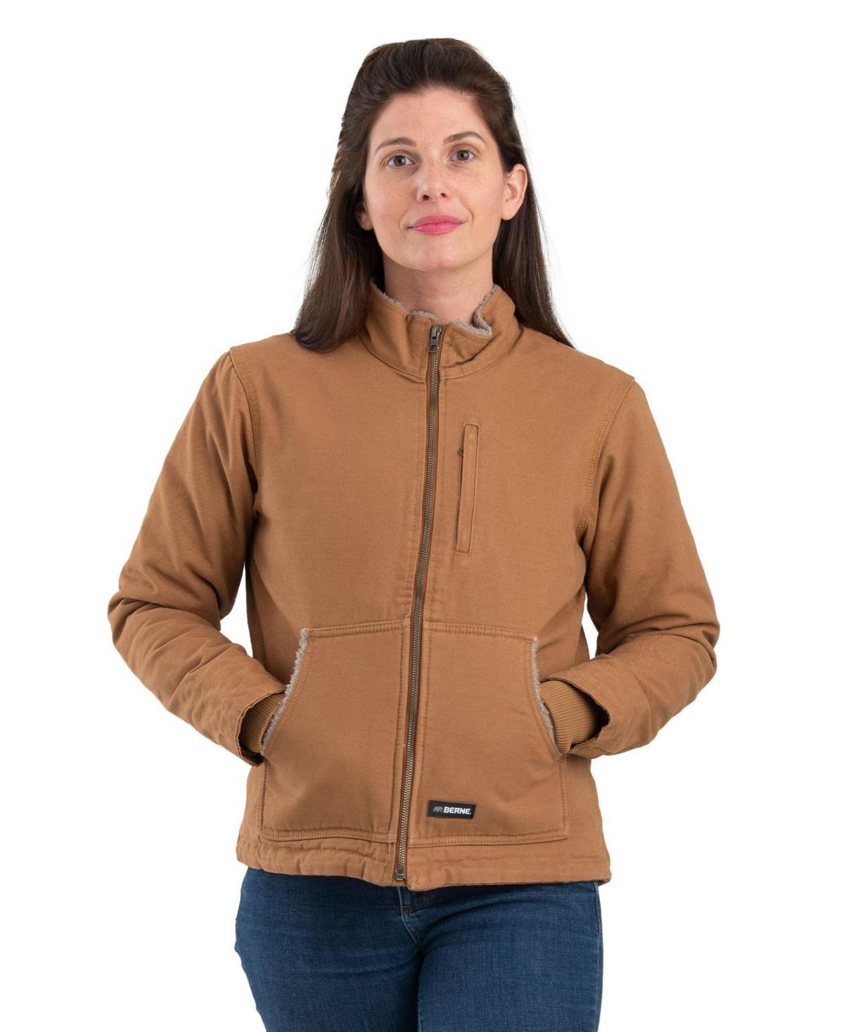 Berne Womens Lined Softstone Duck Jacket Product Image