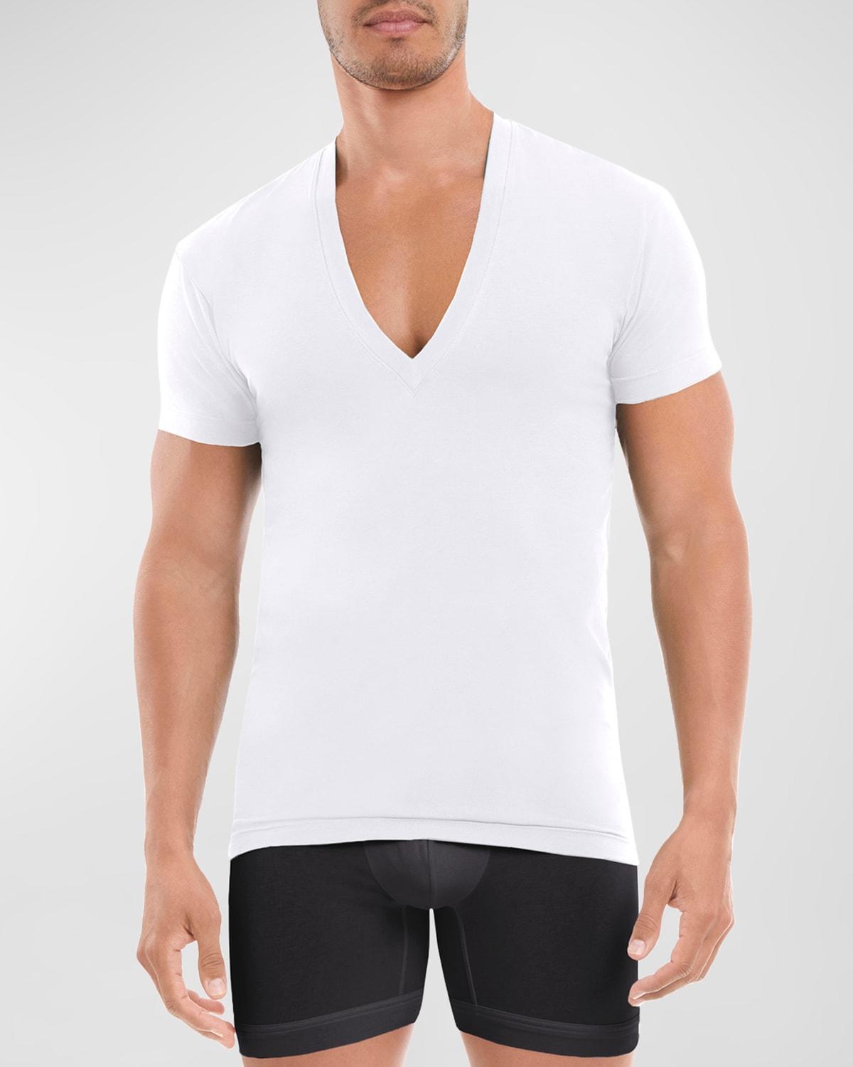 Mens Dream Stretch Deep V-Neck T-Shirt Product Image