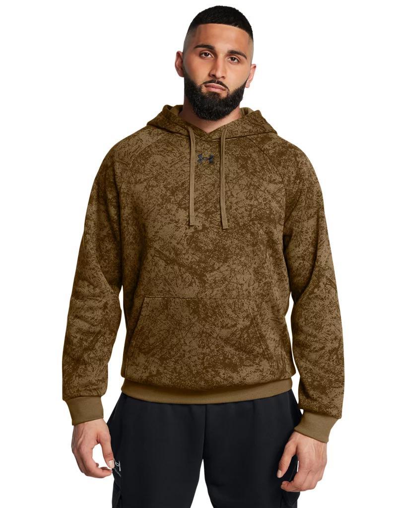 Men's UA Rival Fleece Camo Printed Hoodie Product Image