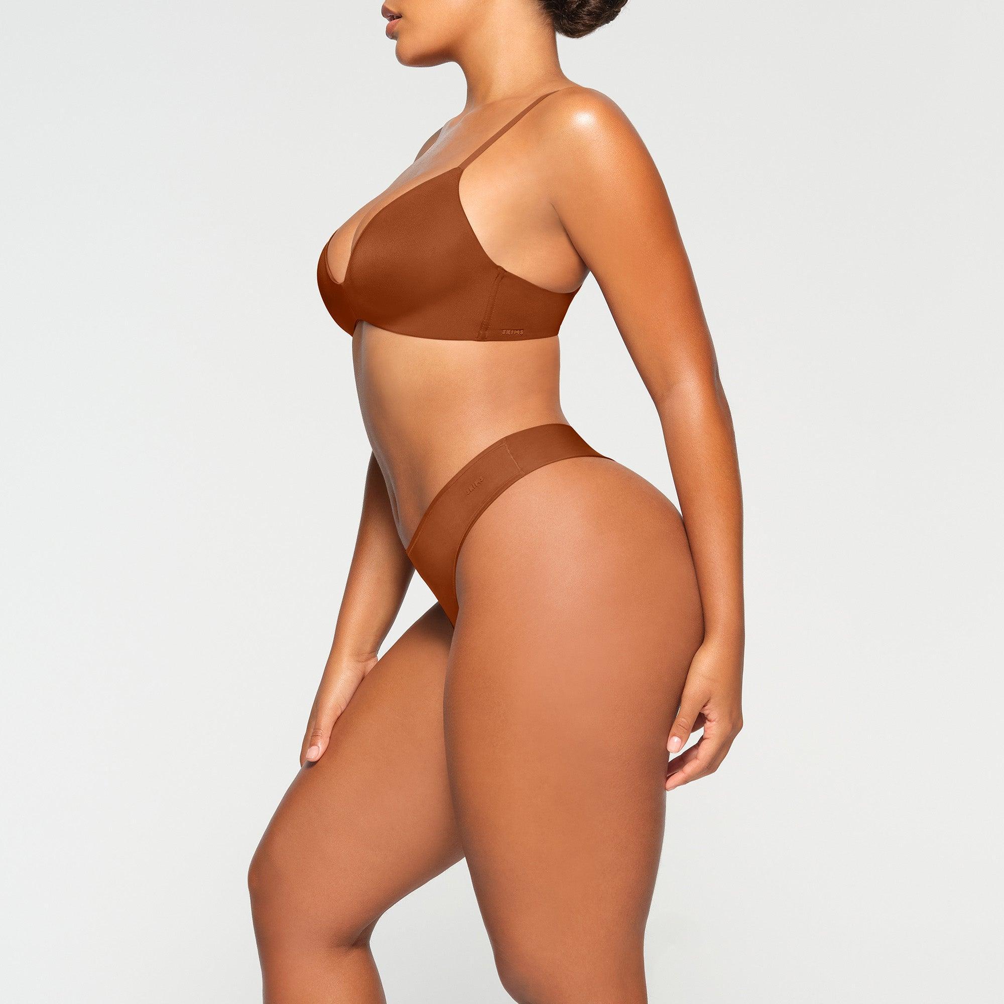 WIRELESS FORM T-SHIRT DEMI BRA | BRONZE Product Image