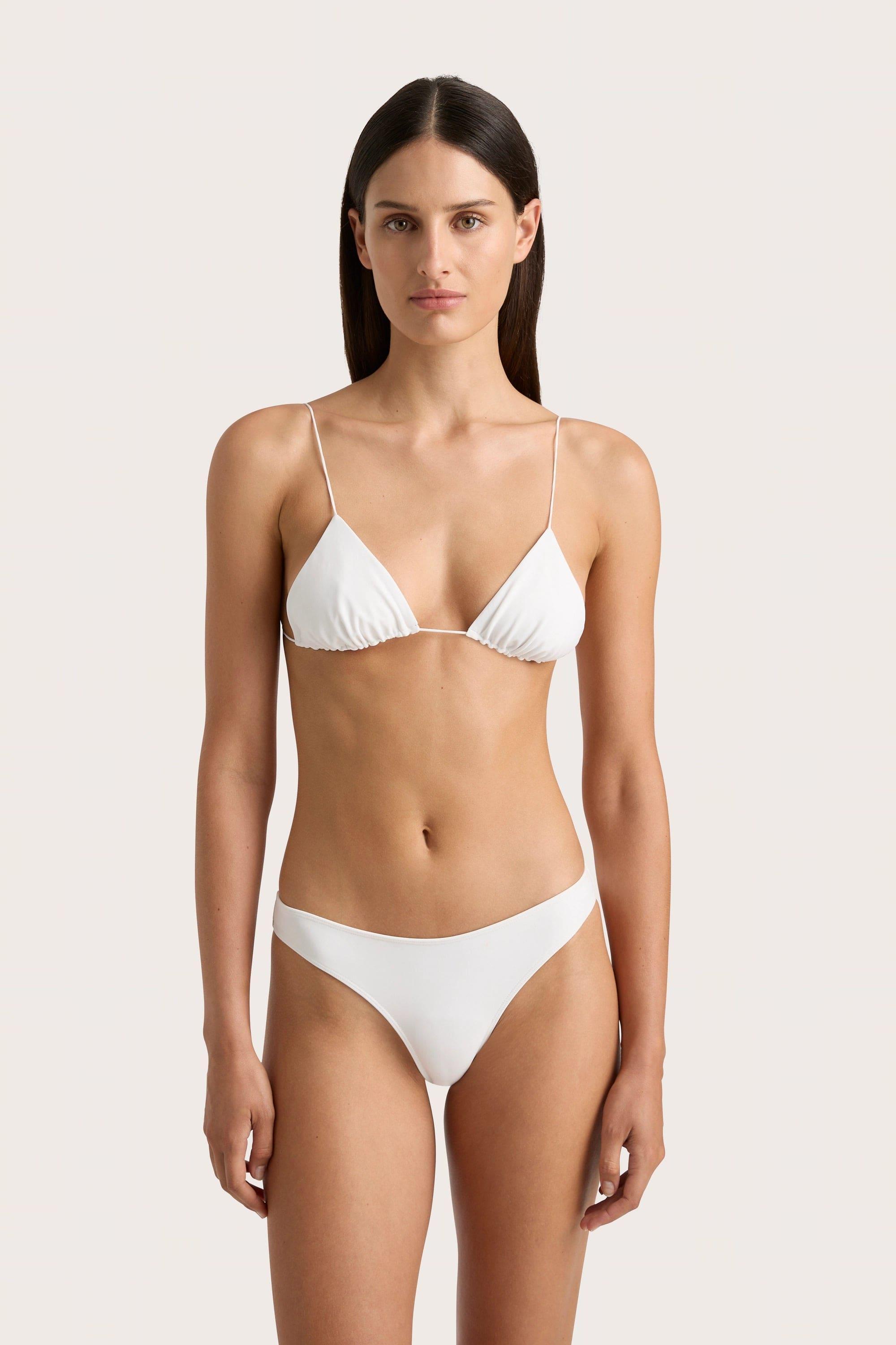 Elea Bikini Top White Product Image