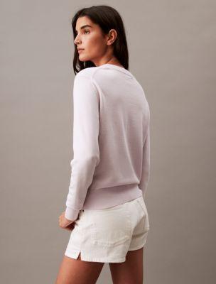 Smooth Cotton Sweater Product Image