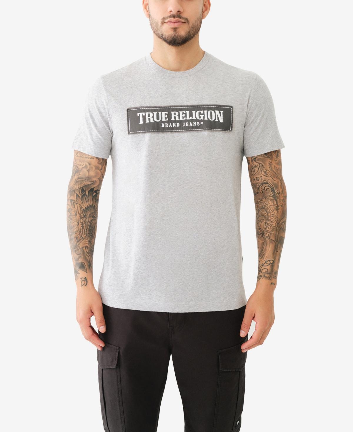 True Religion Mens Short Sleeve Frayed Arch Tee Product Image