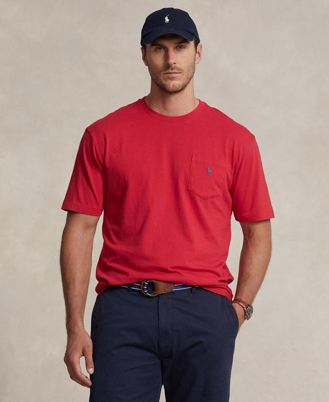 Polo Ralph Lauren Big  Tall Classic-Fit Pocket Crewneck Tee Product Image