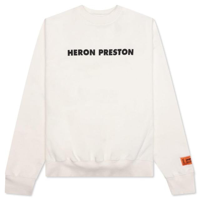 This is Not Crewneck - White/Black Male Product Image